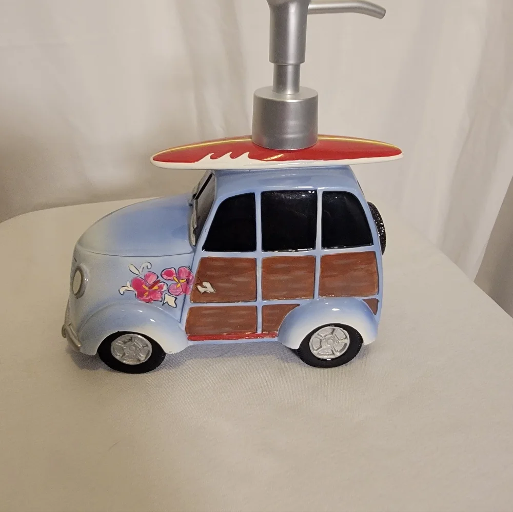 Rare Dean Miller Buggy And Surf Board Soap Dispenser